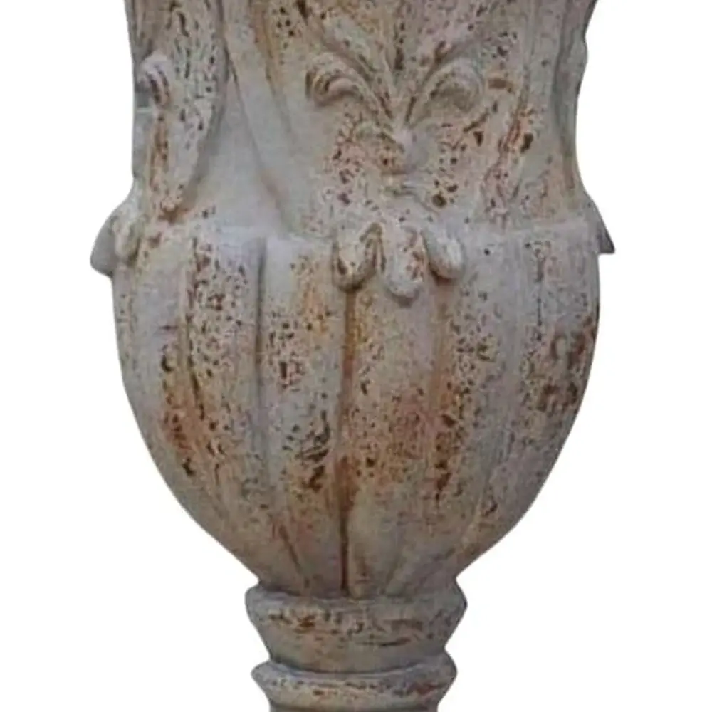 Vintage European-Style Large Cement Garden Urn, Rustic Finish, Safely Packaged from Local Warehouse
Vintage European-Style Large Cement Garden Urn, Rustic Finish, Safely Packaged from Local Warehouse