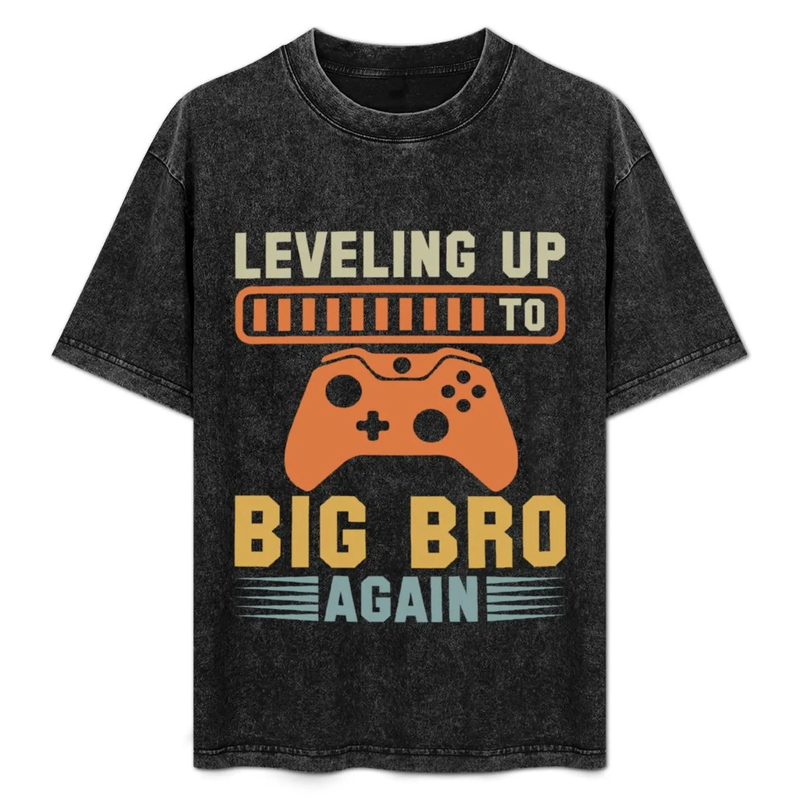 Vintage Leveling Up To Big Bro Again Kids Big Brother Again T-Shirt Large Size Breathable Tee
Vintage Leveling Up To Big Bro Again Kids Big Brother Again T-Shirt Large Size Breathable Tee