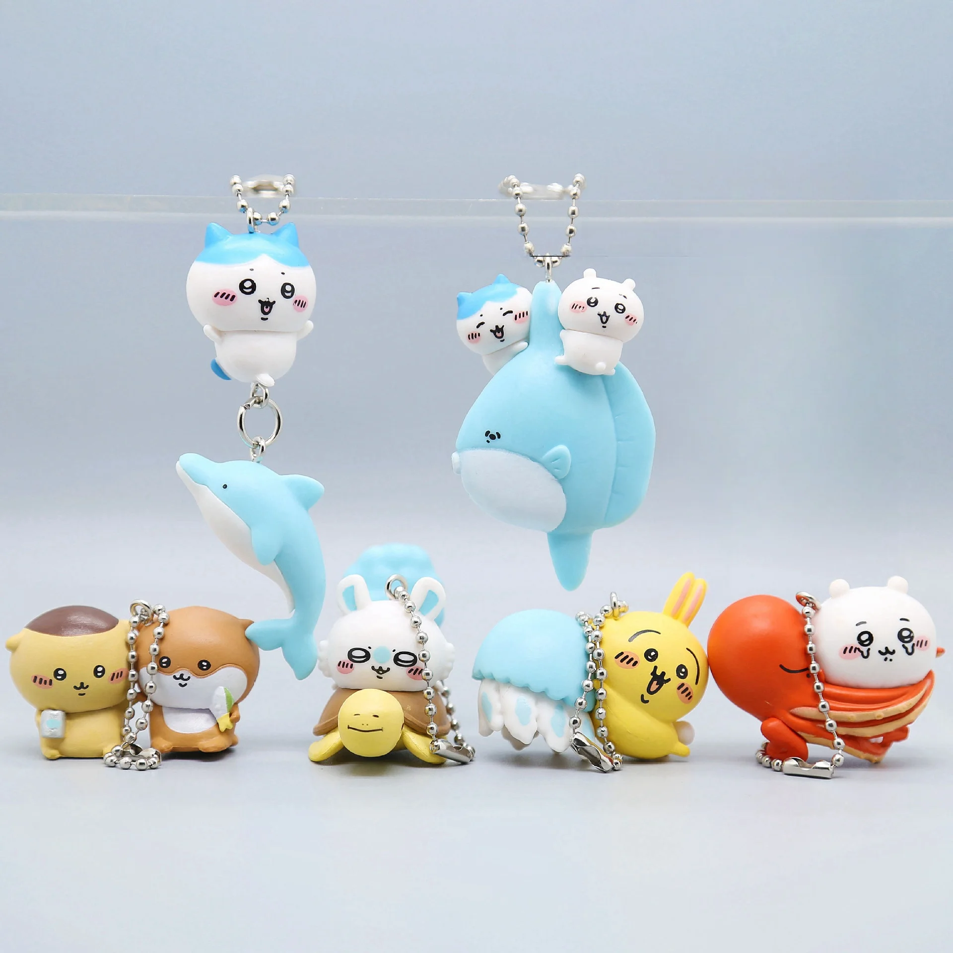 Cute 6pcs/set Chiikawa Keychain Anime Cartoon Hachiware Usage Kawaii Bag Decorative Accessories Pendant Cute Girl Birthday Gift
Cute 6pcs/set Chiikawa Keychain Anime Cartoon Hachiware Usage Kawaii Bag Decorative Accessories Pendant Cute Girl Birthday Gift