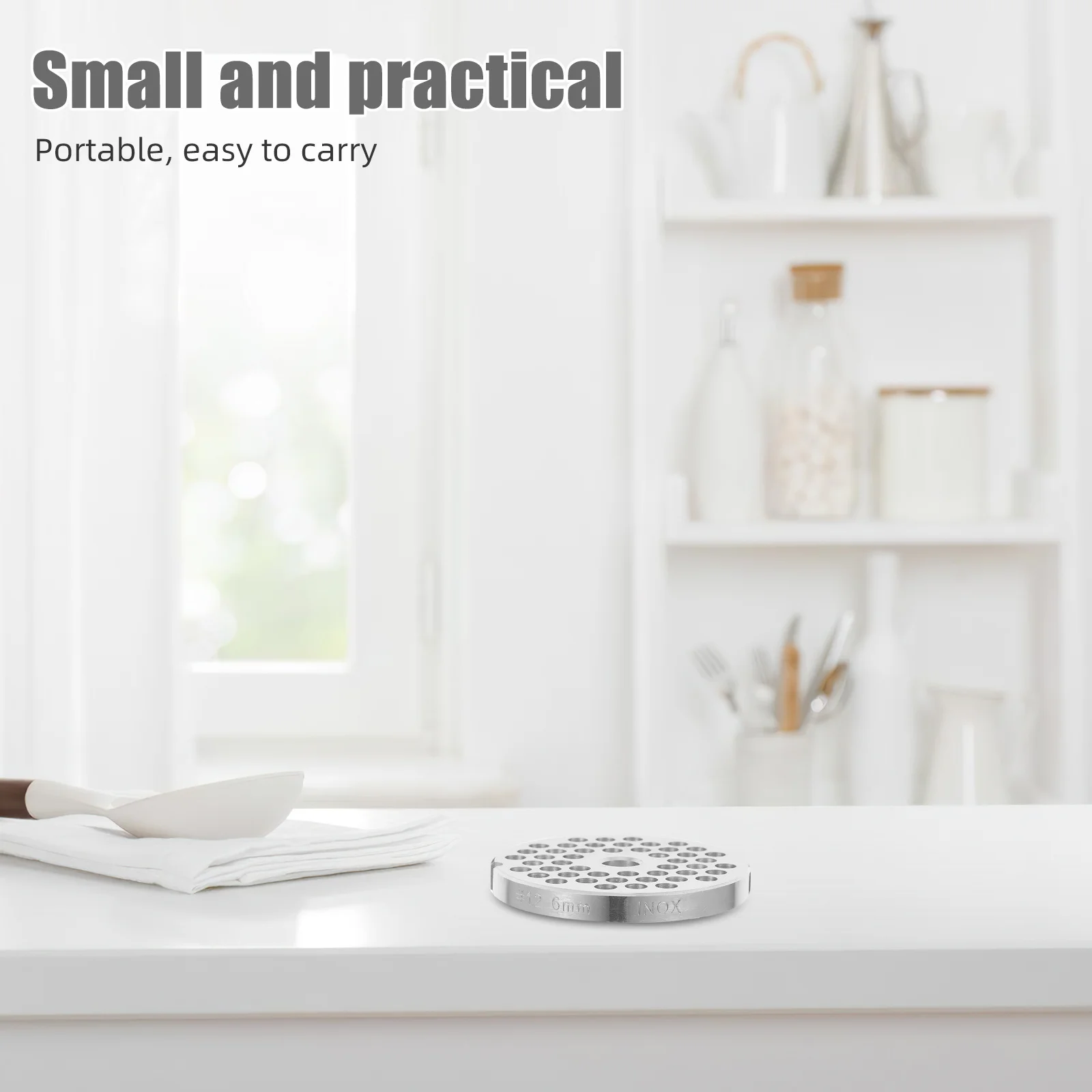 Precision Stainless Steel Meat Grinder Plate for Electric Mincer Replacement Robust Kitchen Attachment for Uniform Meat Mincing
Precision Stainless Steel Meat Grinder Plate for Electric Mincer Replacement Robust Kitchen Attachment for Uniform Meat Mincing