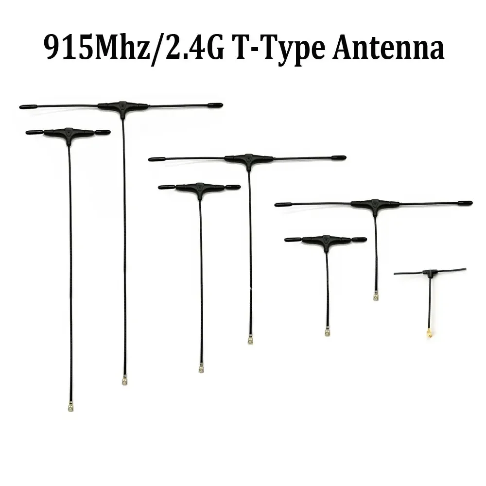 915Mhz 2.4GHz T-Type Antenna IPEX1 UFL Connector for ELRS EP1 RX IPEX1 compatible with TBS Crossfire Nano Receiver RC FPV Drone
915Mhz 2.4GHz T-Type Antenna IPEX1 UFL Connector for ELRS EP1 RX IPEX1 compatible with TBS Crossfire Nano Receiver RC FPV Drone
