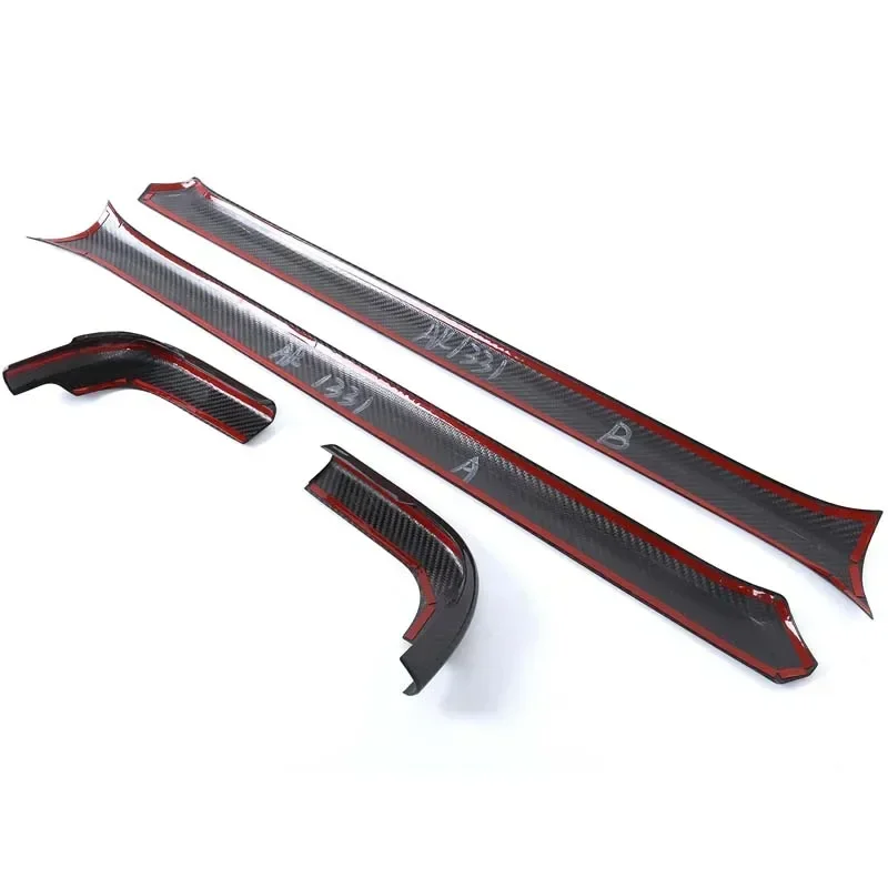 Real Carbon Fiber For Mercedes-Benz G-Class 2025 Car styling Car A-pillar Decorative Cover Sticker Car Exterior Accessories 4Pcs
Real Carbon Fiber For Mercedes-Benz G-Class 2025 Car styling Car A-pillar Decorative Cover Sticker Car Exterior Accessories 4Pcs