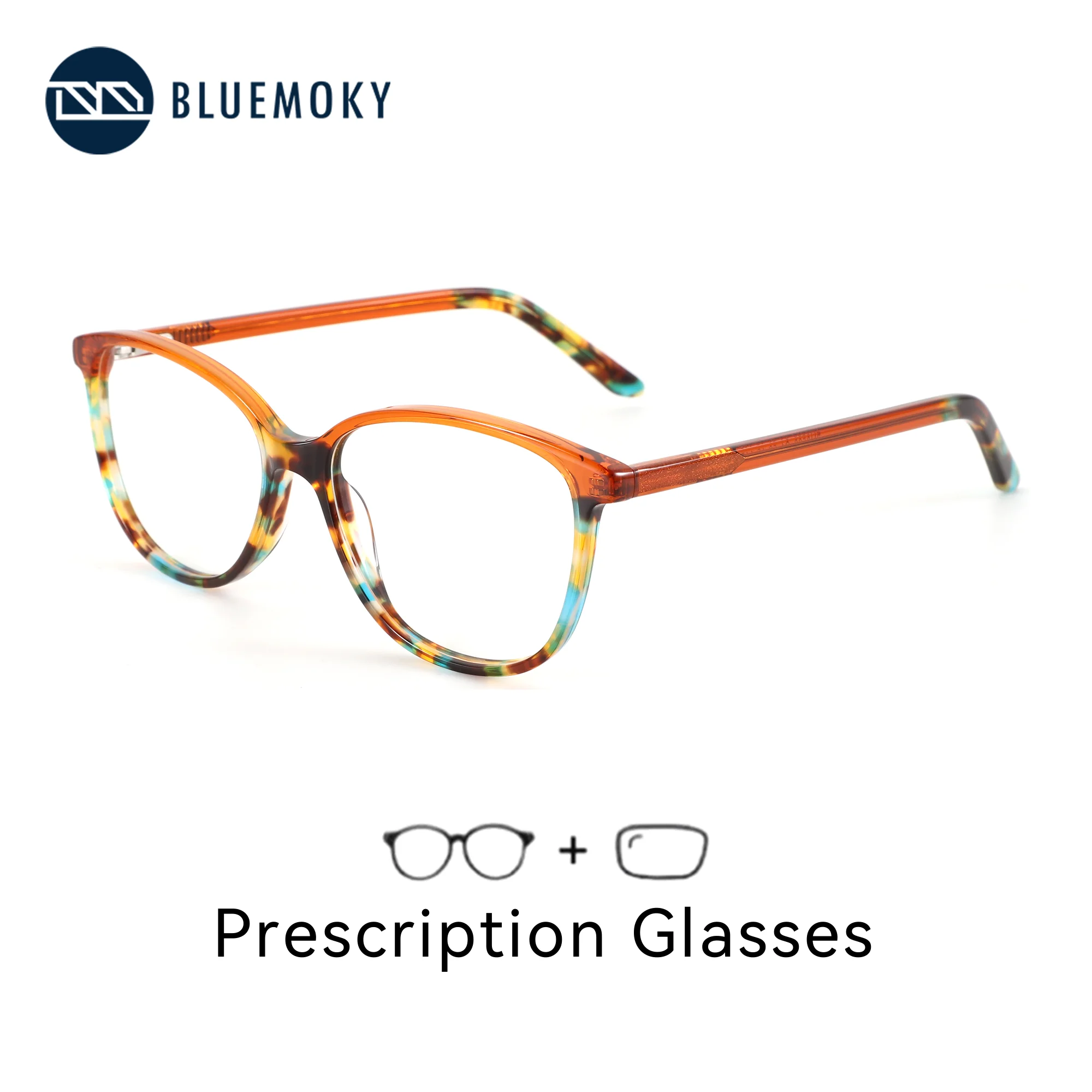 BLUEMOKY (XS Size) Handmade Acetate Square Myopia Prescription Glasses Progressive Multifocal Graduated Woman Eyeglasses
BLUEMOKY (XS Size) Handmade Acetate Square Myopia Prescription Glasses Progressive Multifocal Graduated Woman Eyeglasses