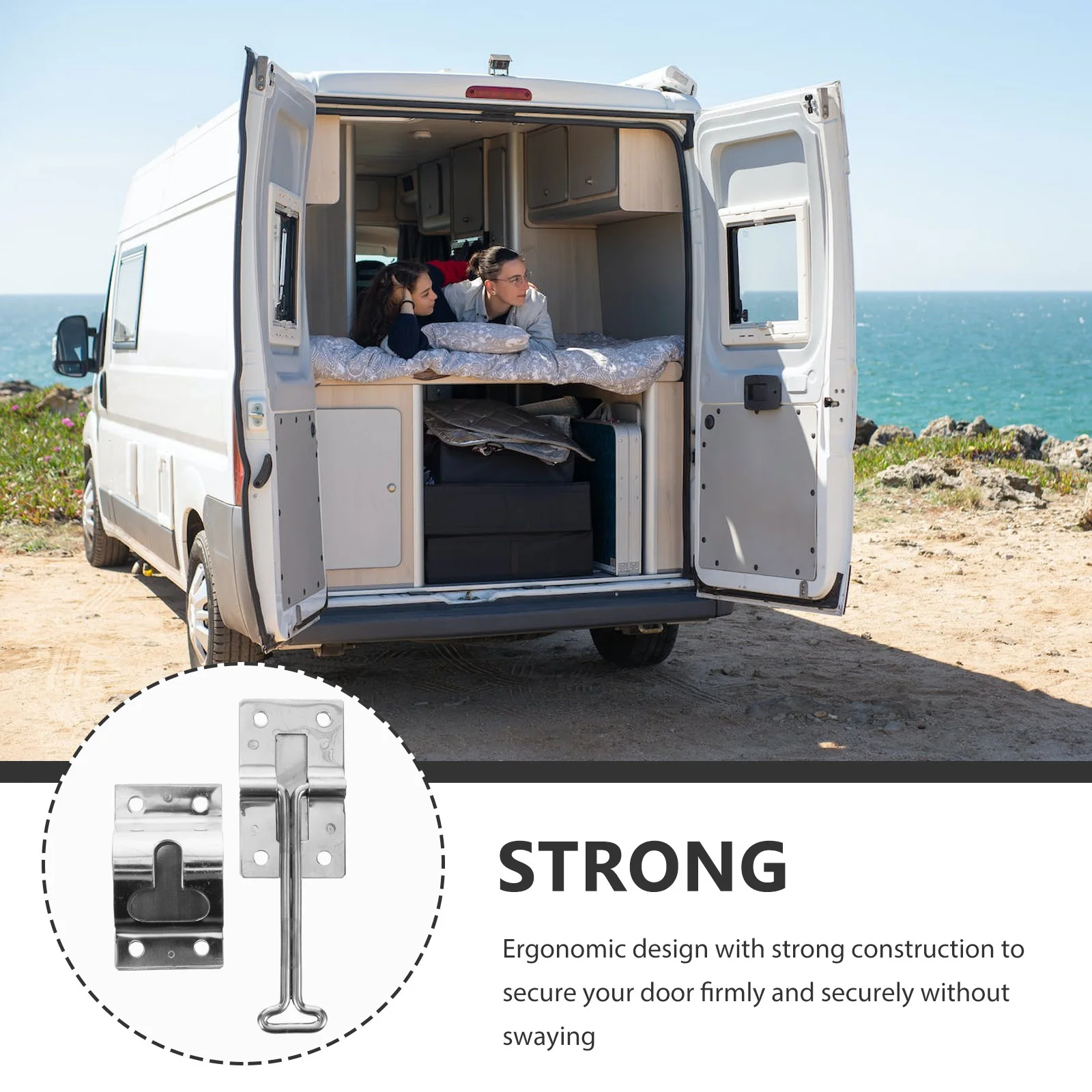 1Set Heavy-Duty Stainless Steel T-Style Door Catch Holder Trailer Entry Latch Hook Rv Door Holder Strong Weatherproof
1Set Heavy-Duty Stainless Steel T-Style Door Catch Holder Trailer Entry Latch Hook Rv Door Holder Strong Weatherproof