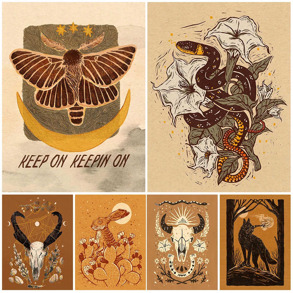 Moth Eaten Deer Head And Moon Moth Vintage Wall Art Canvas Painting Flower Snake,Rabbit,Wolf Art Poster And Print Decor Unframed
Moth Eaten Deer Head And Moon Moth Vintage Wall Art Canvas Painting Flower Snake,Rabbit,Wolf Art Poster And Print Decor Unframed