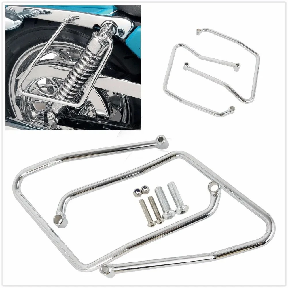 Кронштейны для крепления багажных сумок на мотоцикл Harley Sportster XL 883 1200 2004-2016 2015 2014, хром/черный
Кронштейны для крепления багажных сумок на мотоцикл Harley Sportster XL 883 1200 2004-2016 2015 2014, хром/черный