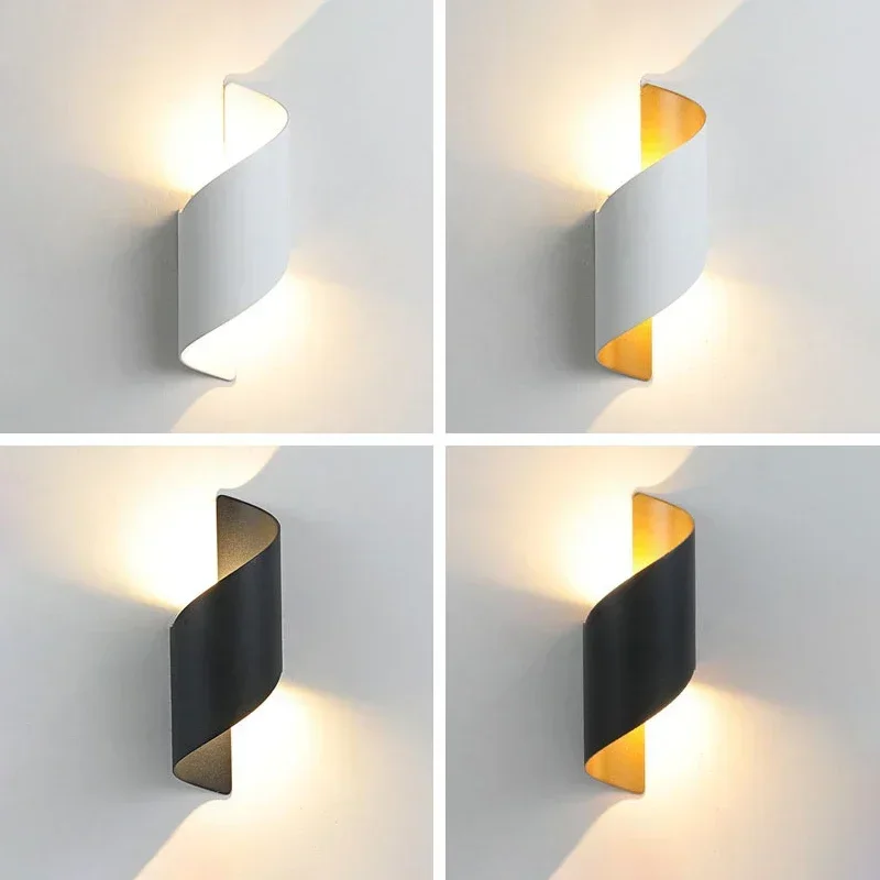 LED Wall Lamp IP65 Waterproof Outdoor Light Modern Spiral Design Nordic Indoor Lights Sconce Lámpara For Home Decor 10W
LED Wall Lamp IP65 Waterproof Outdoor Light Modern Spiral Design Nordic Indoor Lights Sconce Lámpara For Home Decor 10W