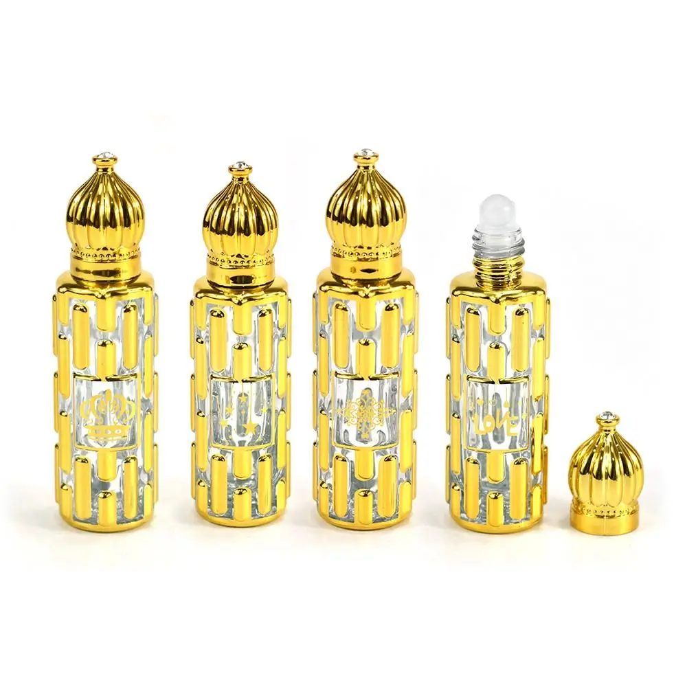 Vintage Perfume Bottles 15ml Mini Essential Oil Bottles Refillable Empty Gold Bronzing Roll-on Bottle Wedding Decoration
Vintage Perfume Bottles 15ml Mini Essential Oil Bottles Refillable Empty Gold Bronzing Roll-on Bottle Wedding Decoration