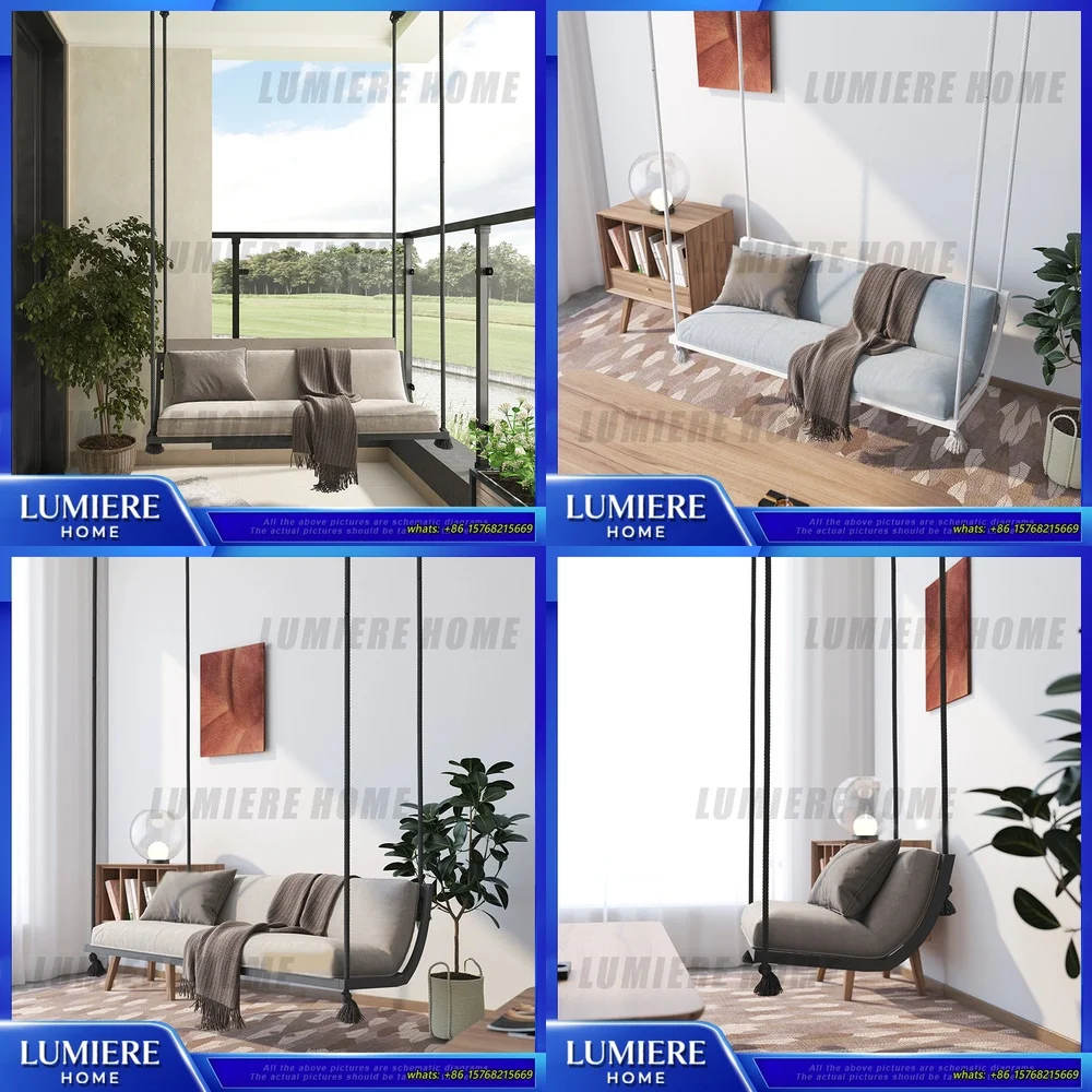 Подвесное кресло-качели для использования в помещении и на улице, плетеное в стиле бохо макраме, для балкона, гостиной, спальни, патио, сада
Подвесное кресло-качели для использования в помещении и на улице, плетеное в стиле бохо макраме, для балкона, гостиной, спальни, патио, сада