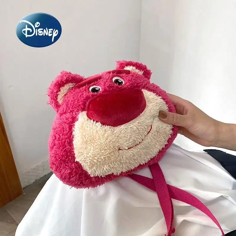 Disney Strawberry Bear Women Plush Messenger Bag Cartoon Cute Girl Plush Shoulder Bag Large Capacity High Quality Plush Doll Bag
Disney Strawberry Bear Women Plush Messenger Bag Cartoon Cute Girl Plush Shoulder Bag Large Capacity High Quality Plush Doll Bag