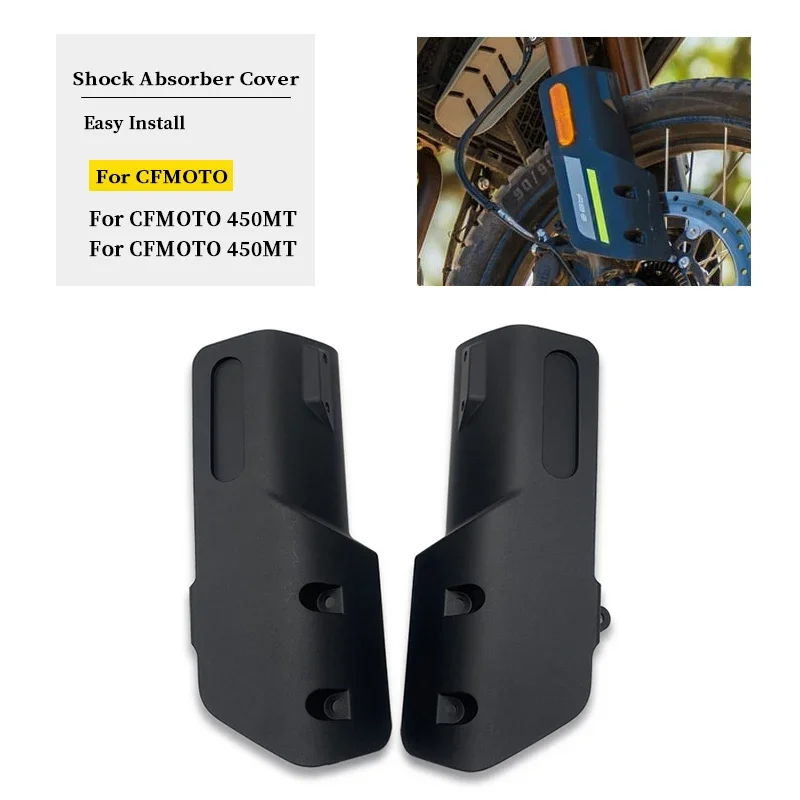 For CFMOTO 450MT MT450 Motorcycle Front Wheel Fender Mudguard Left And Right Decoration Plate Shock Absorber Guard Cover CF450MT
For CFMOTO 450MT MT450 Motorcycle Front Wheel Fender Mudguard Left And Right Decoration Plate Shock Absorber Guard Cover CF450MT