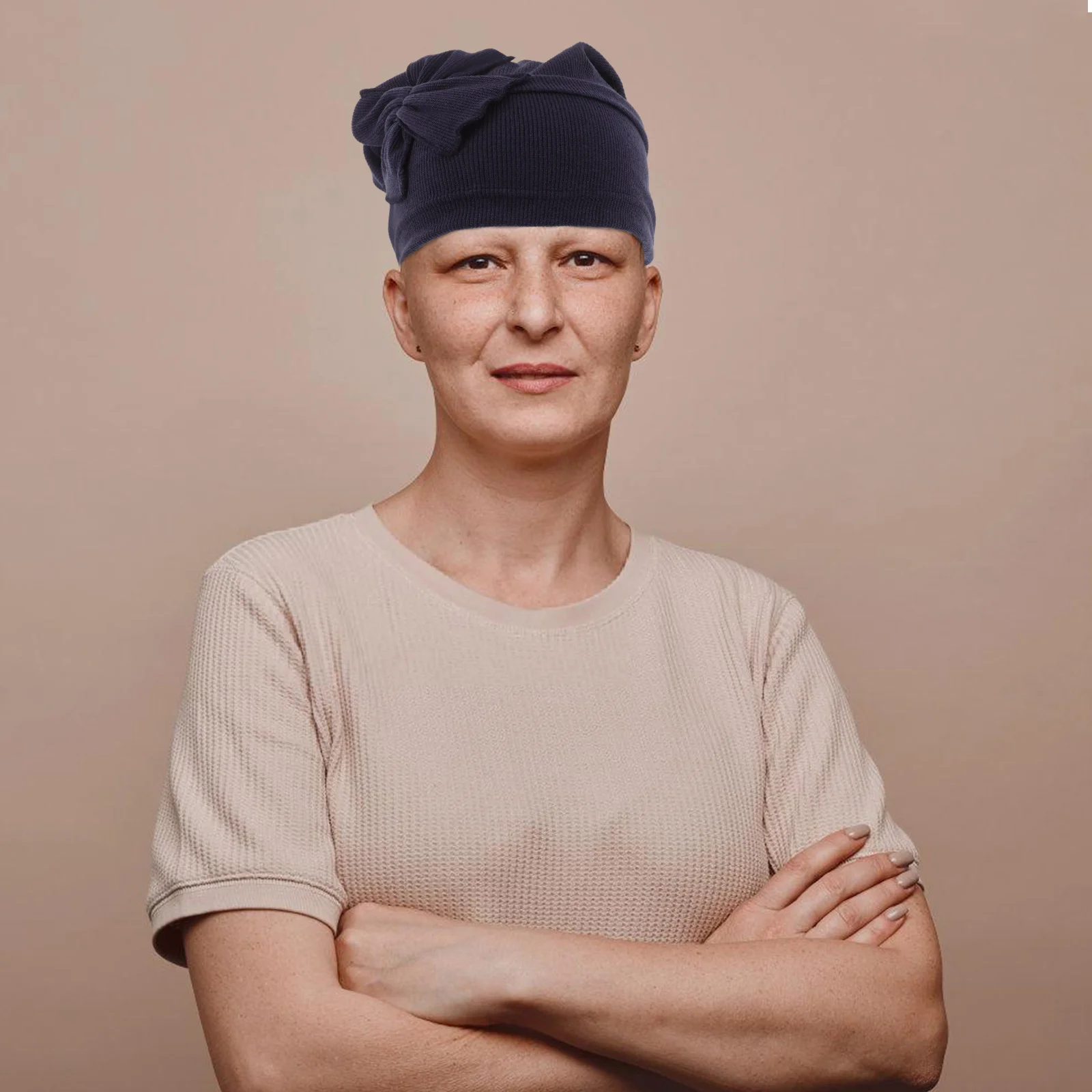 Stylish Bowknot Turban Headwear For Stretchy Elastic Headwrap Hijab Cap Costume Hat Daily Wear Soft Breathable Polyester Beanie 
Stylish Bowknot Turban Headwear For Stretchy Elastic Headwrap Hijab Cap Costume Hat Daily Wear Soft Breathable Polyester Beanie