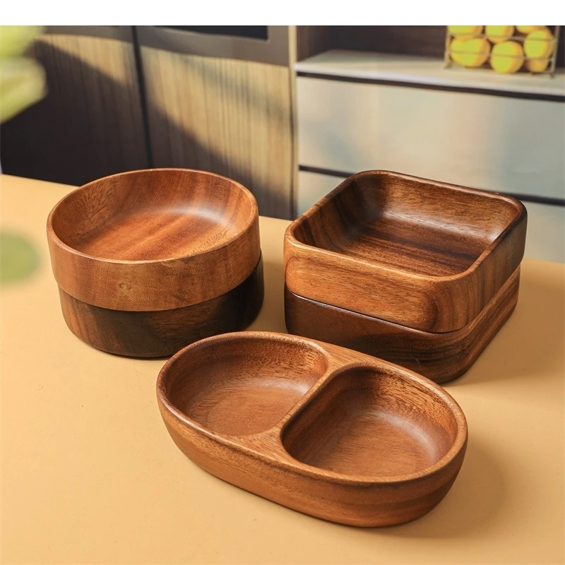 Acacia Wood Fruit Plate Dried Afternoon Tea Dim Sum Dessert Home Breakfast Salad Bowl Tableware
Acacia Wood Fruit Plate Dried Afternoon Tea Dim Sum Dessert Home Breakfast Salad Bowl Tableware