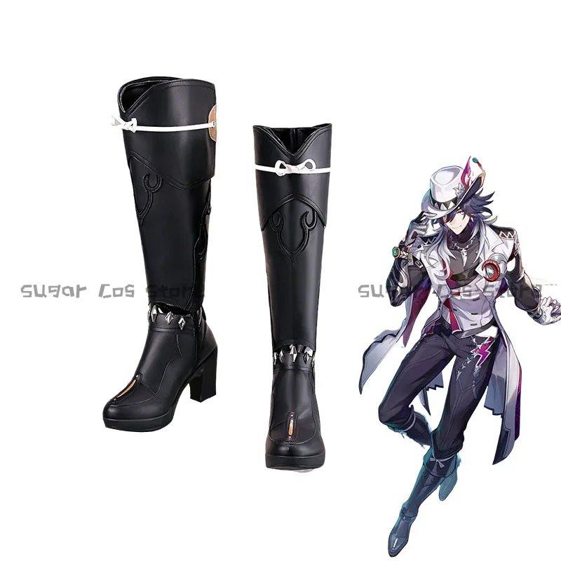 Game Honkai: Star Rail Ashveil Cosplay Shoes Boots Black PU Leather Boot Halloween Carnival Role Playing Party Props Women Men
Game Honkai: Star Rail Ashveil Cosplay Shoes Boots Black PU Leather Boot Halloween Carnival Role Playing Party Props Women Men