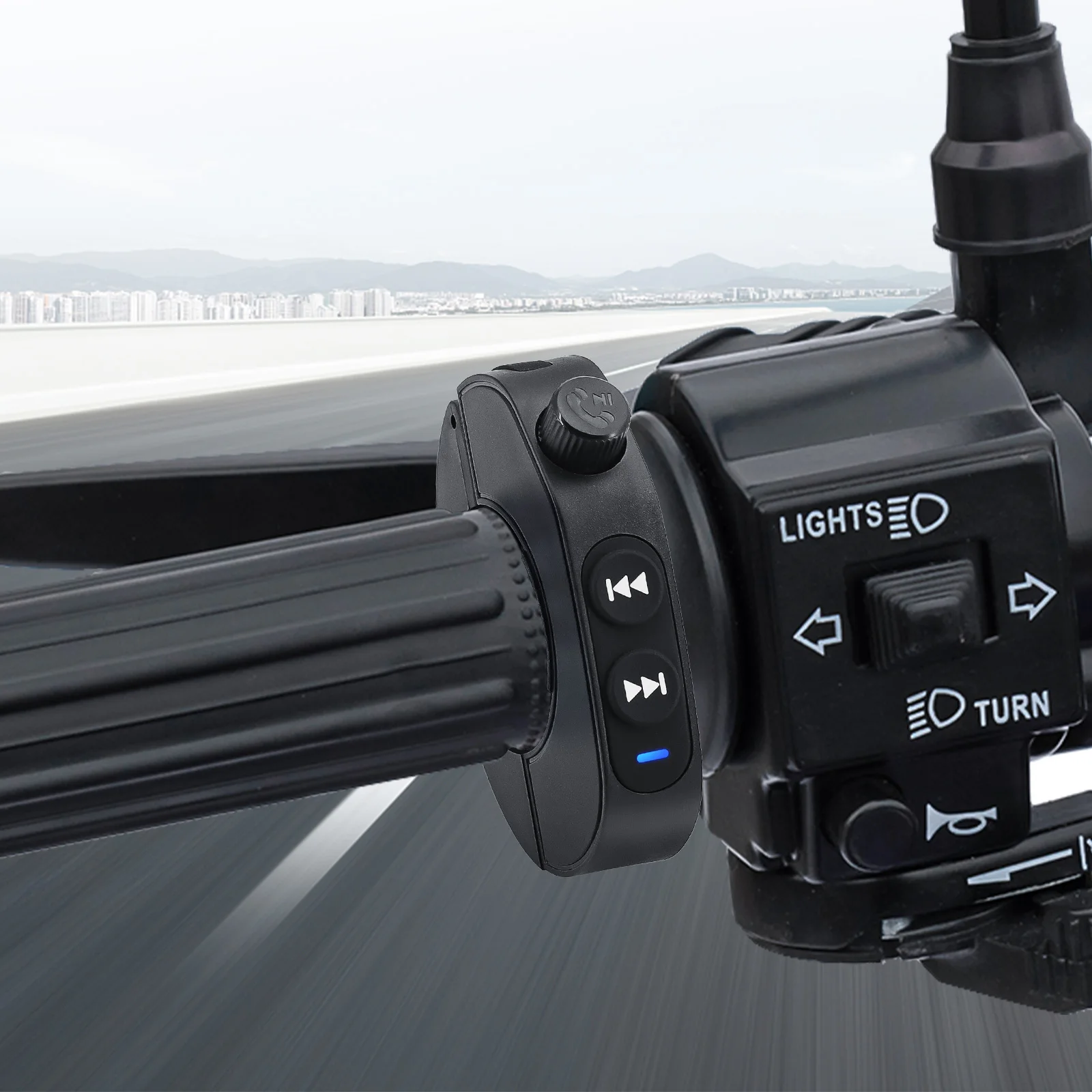 Handlebar Media Controller Motorbike Bluetooth-compatible Hands-free Calls Switch Remote Control Waterproof for Helmet Headset
Handlebar Media Controller Motorbike Bluetooth-compatible Hands-free Calls Switch Remote Control Waterproof for Helmet Headset