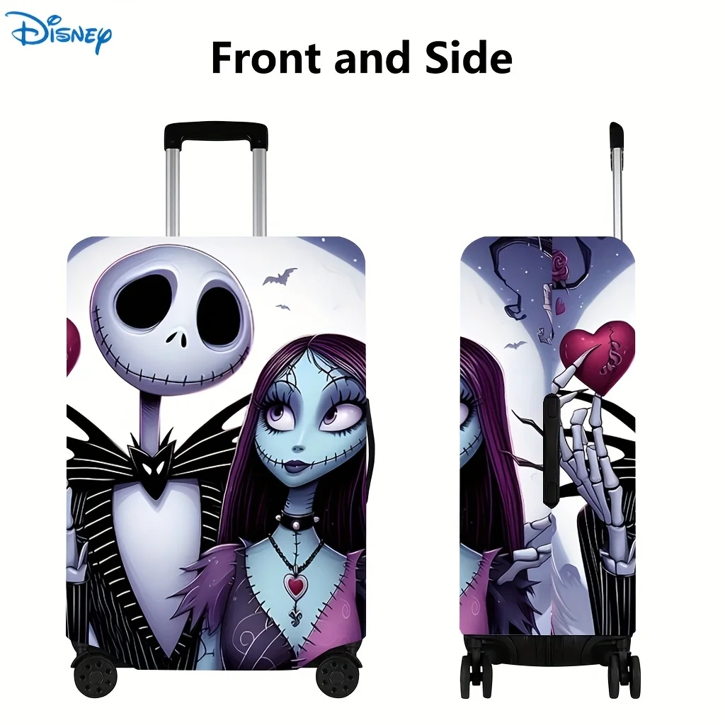 Dust-proof lightweight luggage case, designed by Jack Skelington and Sally, machine washable, ideal for travel and vacations
Dust-proof lightweight luggage case, designed by Jack Skelington and Sally, machine washable, ideal for travel and vacations