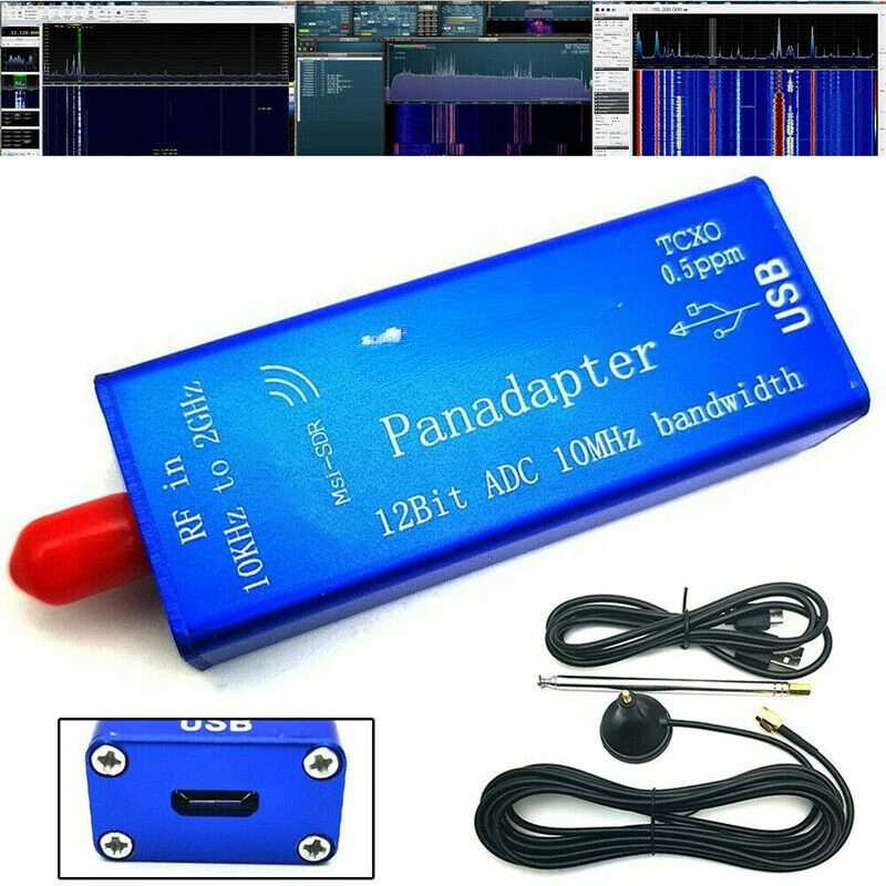 Новое широкополосное программное обеспечение MSI.SDR от 10 кГц до 2 ГГц Panadapter SDR ресивер 12-битный ADC
Новое широкополосное программное обеспечение MSI.SDR от 10 кГц до 2 ГГц Panadapter SDR ресивер 12-битный ADC