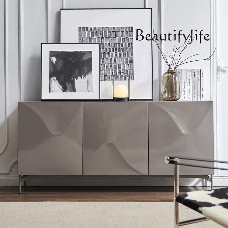 Nordic modern dining side cabinet designer simple side cabinet living room artwork antique creative locker
Nordic modern dining side cabinet designer simple side cabinet living room artwork antique creative locker