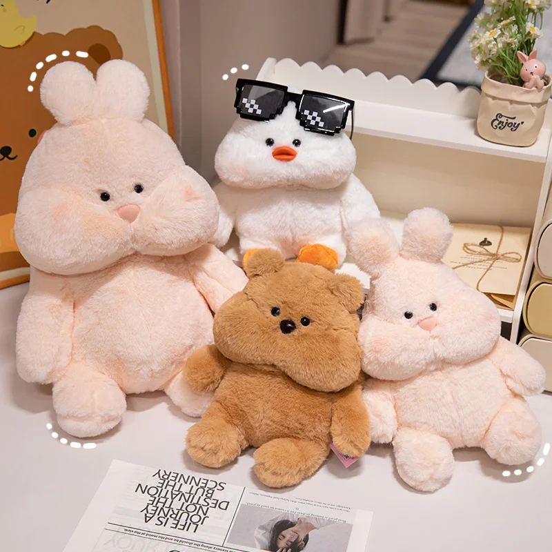 Lovely Cartoon Panda Rabbit Duck Plush Simulation Animal Stuffed Soft Toy for Children Kids Birthday Gift Home Decor
Lovely Cartoon Panda Rabbit Duck Plush Simulation Animal Stuffed Soft Toy for Children Kids Birthday Gift Home Decor
