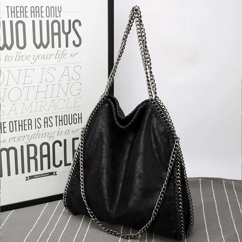 Fashion Large Tote Woven Chains Women's Shoulder Bag Faux Suede Designer Bags for Women 2023 Brands Shopper Purses Crossbody Bag
Fashion Large Tote Woven Chains Women's Shoulder Bag Faux Suede Designer Bags for Women 2023 Brands Shopper Purses Crossbody Bag