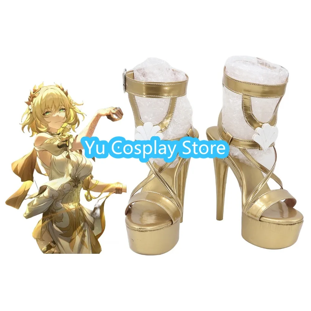 Anime Shoe Customization HSR Aglaea Cosplay Men's and Women's Boots Game Halloween High Heels
Anime Shoe Customization HSR Aglaea Cosplay Men's and Women's Boots Game Halloween High Heels