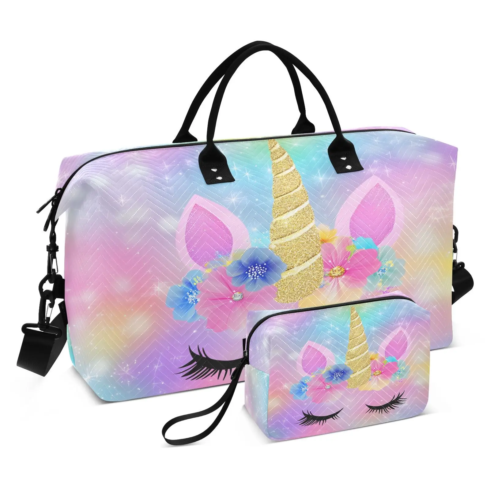 Сумки Weekender для женщин, большая ночная сумка с единорогом, спортивная дорожная спортивная сумка, сумка для ручной клади для путешествий, делового тренажерного зала
Сумки Weekender для женщин, большая ночная сумка с единорогом, спортивная дорожная спортивная сумка, сумка для ручной клади для путешествий, делового тренажерного зала