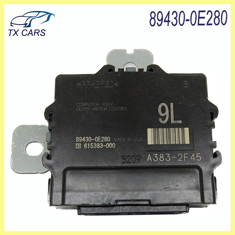 89430-0E280 Модуль управления левым внешним зеркалом заднего вида для Toyota LEXUS RX SERIES
89430-0E280 Модуль управления левым внешним зеркалом заднего вида для Toyota LEXUS RX SERIES