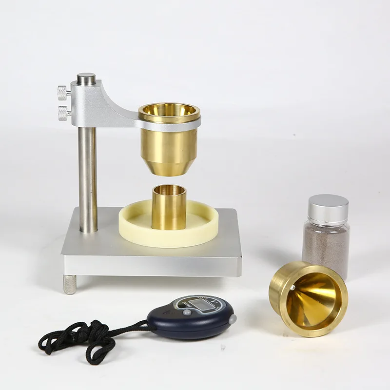 Flowmeter Metal powder loose bulk density measuring instrument Powder powder fluidity measurement
Flowmeter Metal powder loose bulk density measuring instrument Powder powder fluidity measurement