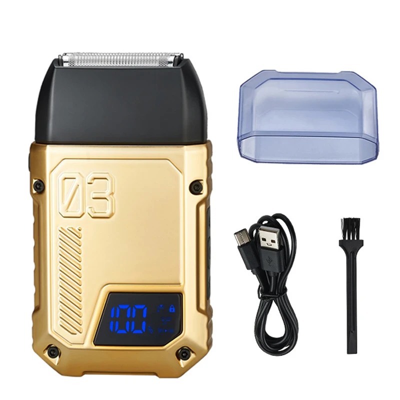 STLF IPX5 Waterproof Head Shaving Machine Portable Electric Razors 3 Speeds Hair Beard Foil Electric Shaver with Travel Lock 
STLF IPX5 Waterproof Head Shaving Machine Portable Electric Razors 3 Speeds Hair Beard Foil Electric Shaver with Travel Lock