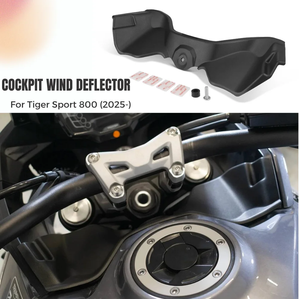 Tiger800 Wind Deflector For Tiger Sport 800 Sport800 2025 2026 Motorcycle Accessories Cockpit Panel Fairing Fork Shield Cover
Tiger800 Wind Deflector For Tiger Sport 800 Sport800 2025 2026 Motorcycle Accessories Cockpit Panel Fairing Fork Shield Cover