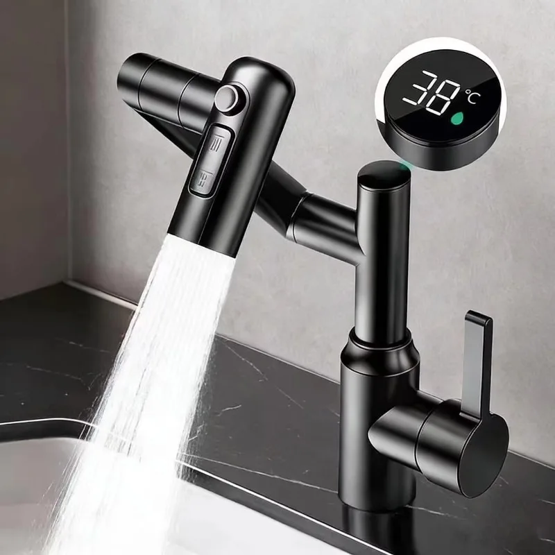 304 Stainless Steel Single Hole Deck Mount Basin Mixer Tap Cold Hot Water With Ceramic Cartridge Multi Angle Swing Spout
304 Stainless Steel Single Hole Deck Mount Basin Mixer Tap Cold Hot Water With Ceramic Cartridge Multi Angle Swing Spout