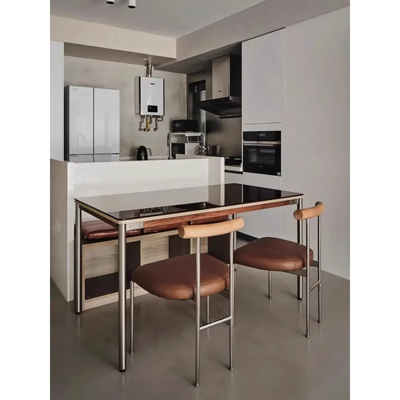 Vintage Style Solid Wood Dining Chair Home Backrest Designer Office Chair French Style Stainless Steel Dining Table Chair
Vintage Style Solid Wood Dining Chair Home Backrest Designer Office Chair French Style Stainless Steel Dining Table Chair
