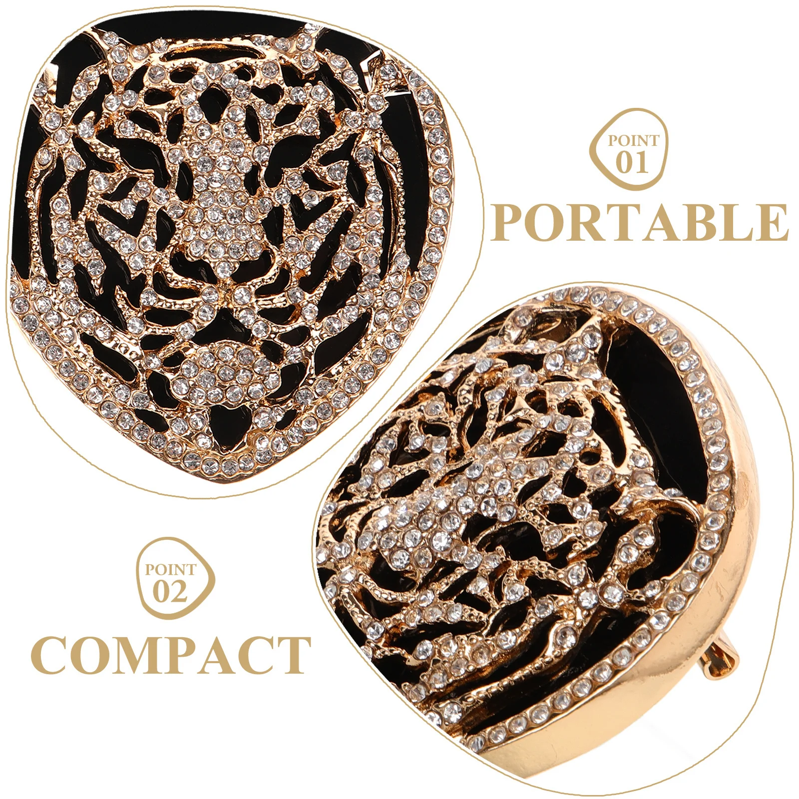 Rhinestone Tiger Head Brooch Pin Clothing Lapel Pin for Women Fashion Suit Coat Scarf Jewelry Accessory Tiger Head Brooch
Rhinestone Tiger Head Brooch Pin Clothing Lapel Pin for Women Fashion Suit Coat Scarf Jewelry Accessory Tiger Head Brooch