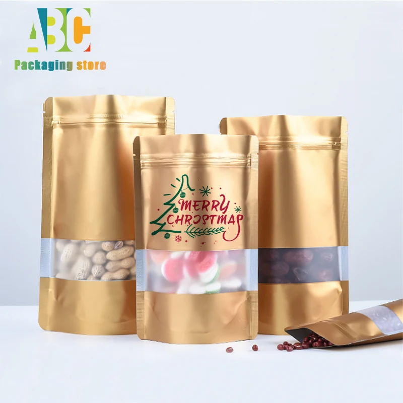 Customized Printed Golden Aluminum Foil Window Standing Zipper Bag for Pet Food,Toys,Sugar,Gift Packaging Pouch
Customized Printed Golden Aluminum Foil Window Standing Zipper Bag for Pet Food,Toys,Sugar,Gift Packaging Pouch