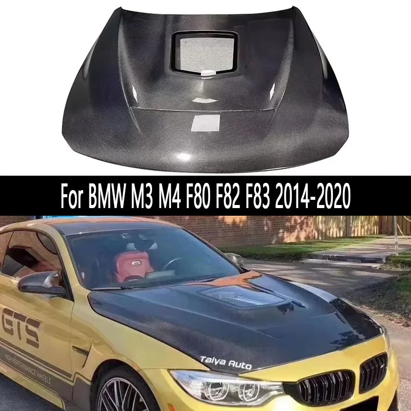 For BMW M3 F80 M4 F82 F83 Carbon Fiber Hood Engine Cover Hood Car Headliner Hood Cover 2014-2020 Auto parts body kit
For BMW M3 F80 M4 F82 F83 Carbon Fiber Hood Engine Cover Hood Car Headliner Hood Cover 2014-2020 Auto parts body kit