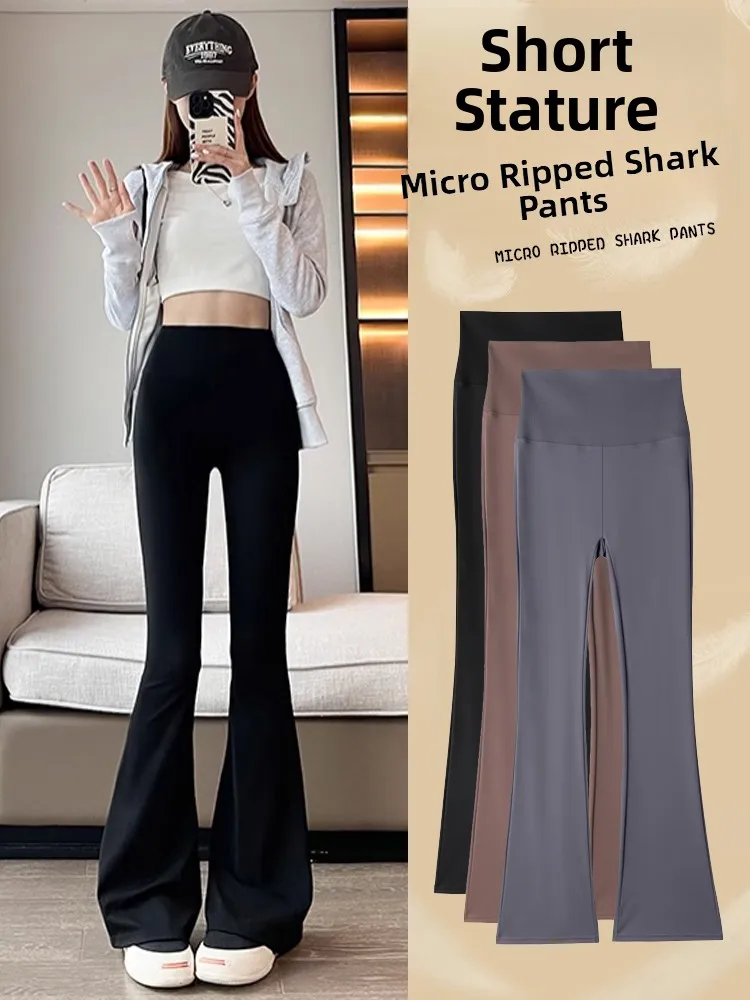 High Waist Yoga Pants Women's Autumn Winter Fce Lined Slim Fit Elastic ark Fin Trousers Casual High Nylon Spandex Blend
High Waist Yoga Pants Women's Autumn Winter Fce Lined Slim Fit Elastic ark Fin Trousers Casual High Nylon Spandex Blend