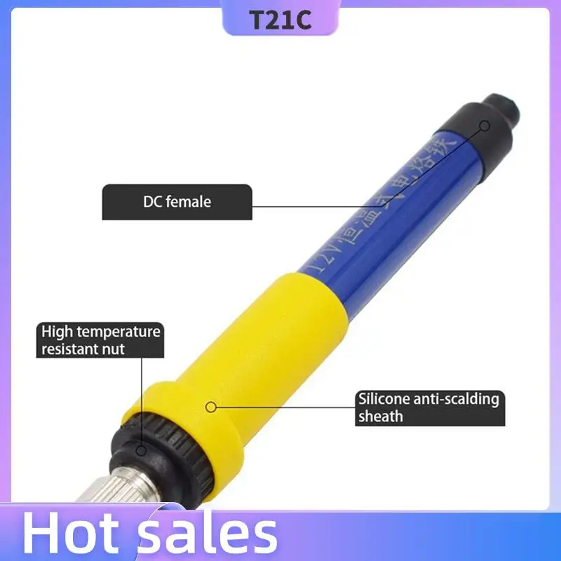 T21C 5X DC 12V Portable Soldering Iron Low-Voltage Car Battery 60W Welding Rework Repair Tools With Aligator Cilp
T21C 5X DC 12V Portable Soldering Iron Low-Voltage Car Battery 60W Welding Rework Repair Tools With Aligator Cilp