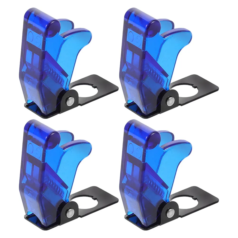 4 Pcs Car Toggle Switch Cover Auto Rocker Automotive Electronic Components Switches Emergency Stop Protective Safety Covers
4 Pcs Car Toggle Switch Cover Auto Rocker Automotive Electronic Components Switches Emergency Stop Protective Safety Covers