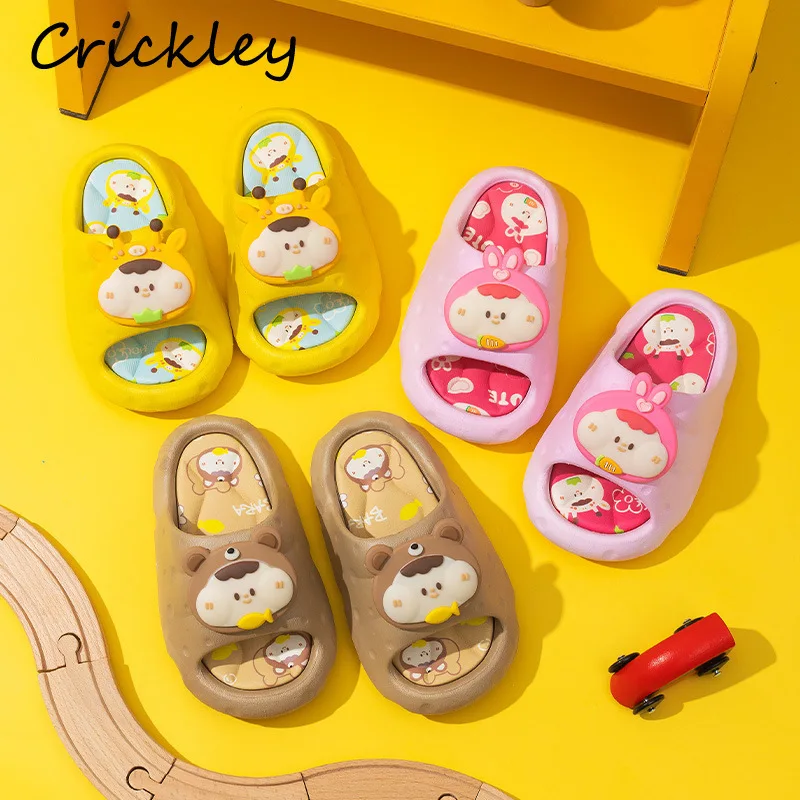 Giraffe Children Slippers Cartoon Bear Rabbit Waterproof Soft Boys Girls Slippers Summer PVC Anti Slip Kids Beach Shoes
Giraffe Children Slippers Cartoon Bear Rabbit Waterproof Soft Boys Girls Slippers Summer PVC Anti Slip Kids Beach Shoes