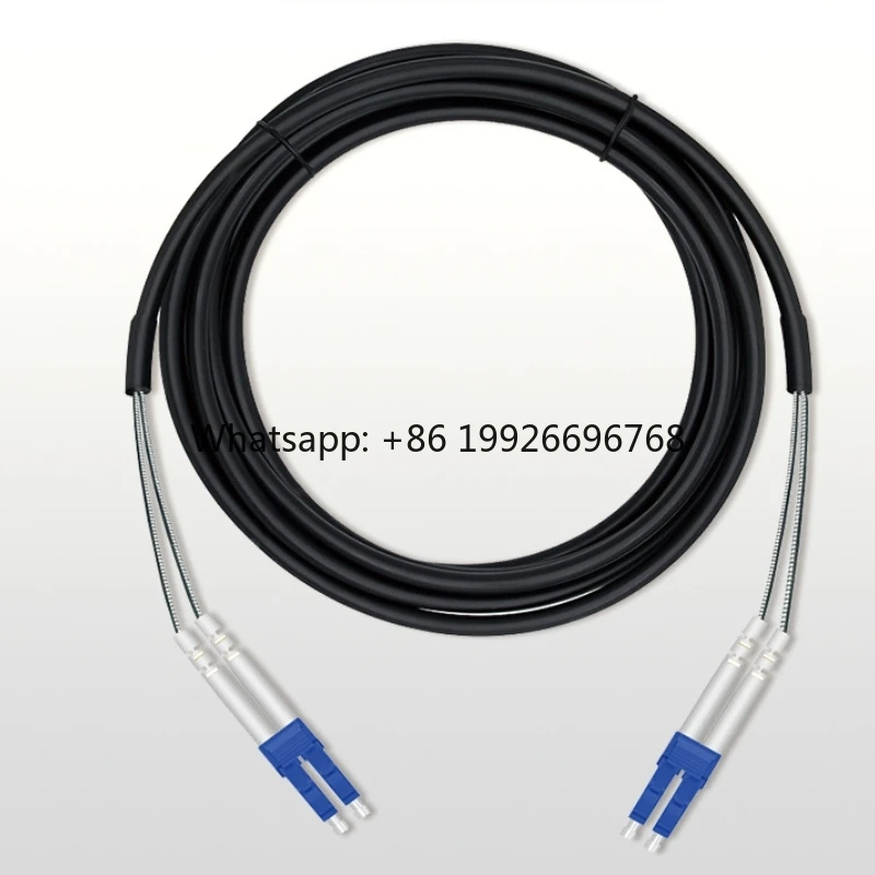 Multi-mode Dual Core LC-LC Armored Optical Fiber Patch Cord Waterproof Jumper Cables for Data Center Projects
Multi-mode Dual Core LC-LC Armored Optical Fiber Patch Cord Waterproof Jumper Cables for Data Center Projects