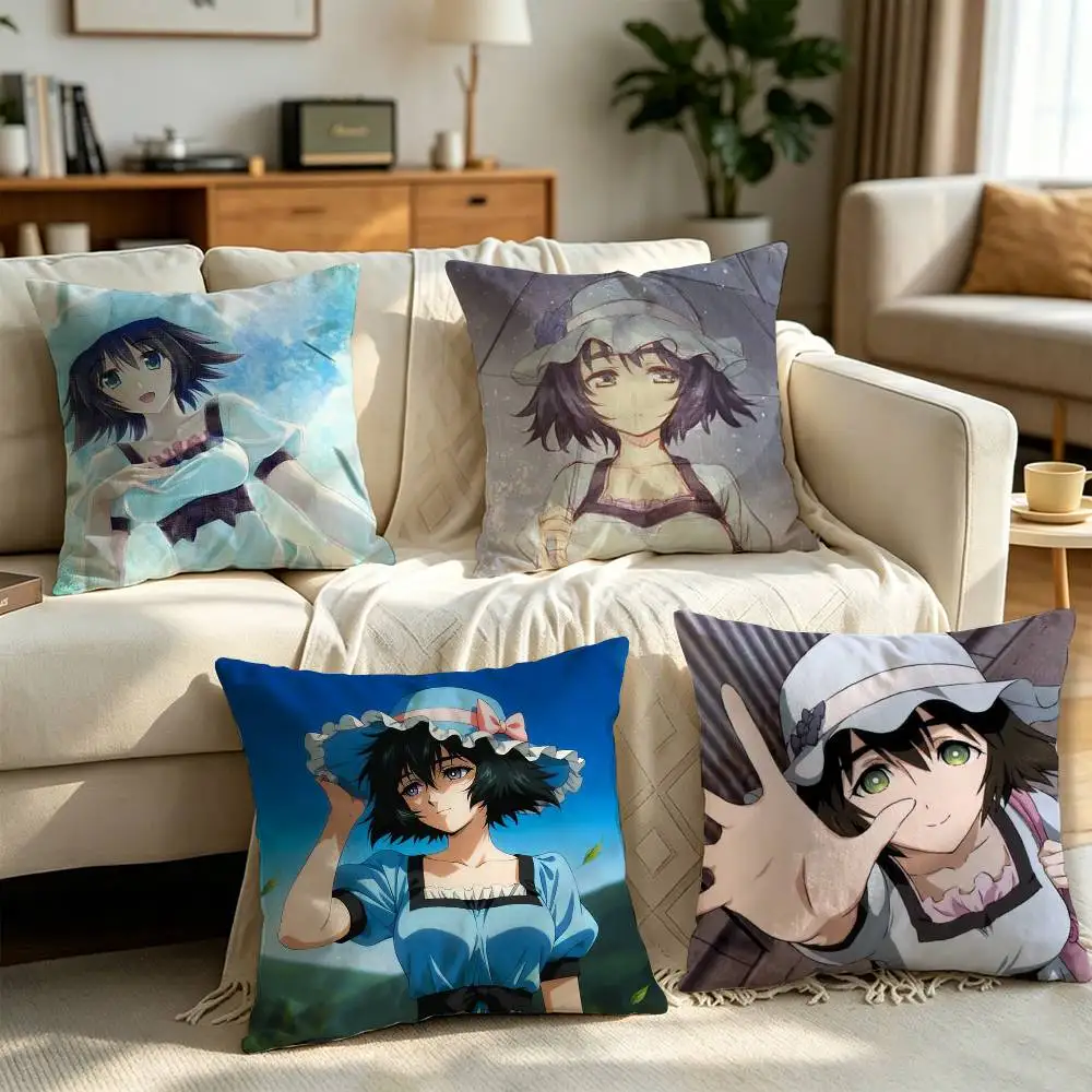 Shiina Mayuri Pillow cover gift High definition digital printing,Surprise vivid pattern Household.
Shiina Mayuri Pillow cover gift High definition digital printing,Surprise vivid pattern Household.