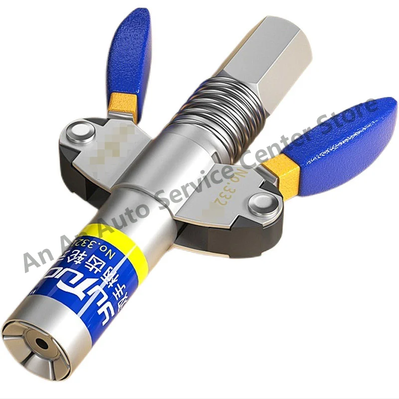 Grease Coupler Heavy-Duty Quick Release Grease Gun Coupler NPTI/8 10000 PSI Two Press Easy To Push Accessories
Grease Coupler Heavy-Duty Quick Release Grease Gun Coupler NPTI/8 10000 PSI Two Press Easy To Push Accessories