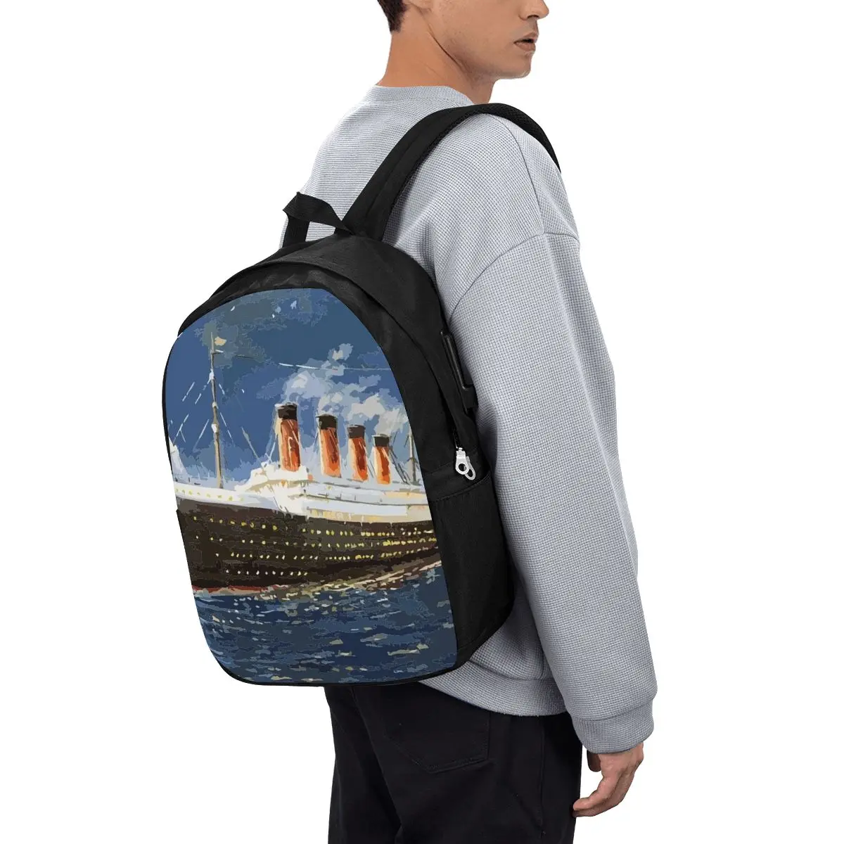 The Most Popular Ship Of All Times, Titanic. Backpack Travel Notebook Bag Computer College Student School Bag Laptop
The Most Popular Ship Of All Times, Titanic. Backpack Travel Notebook Bag Computer College Student School Bag Laptop