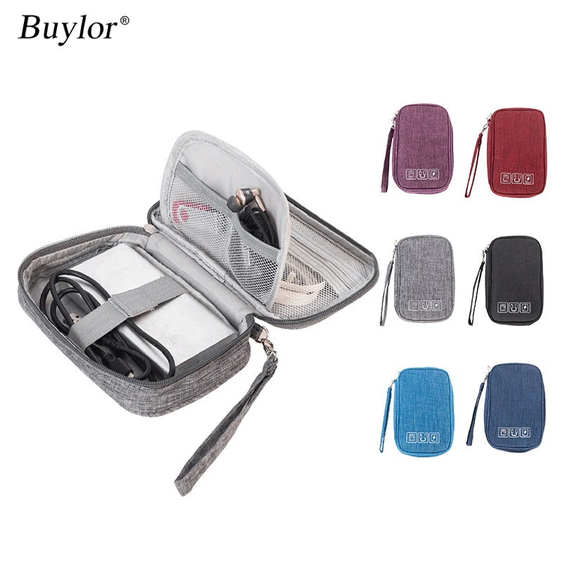 Buylor Electronics Organizer Bag Waterproof Carrying Pouch Travel Bag Universal Cable Organizer Electronics Storage Bag Accessor
Buylor Electronics Organizer Bag Waterproof Carrying Pouch Travel Bag Universal Cable Organizer Electronics Storage Bag Accessor