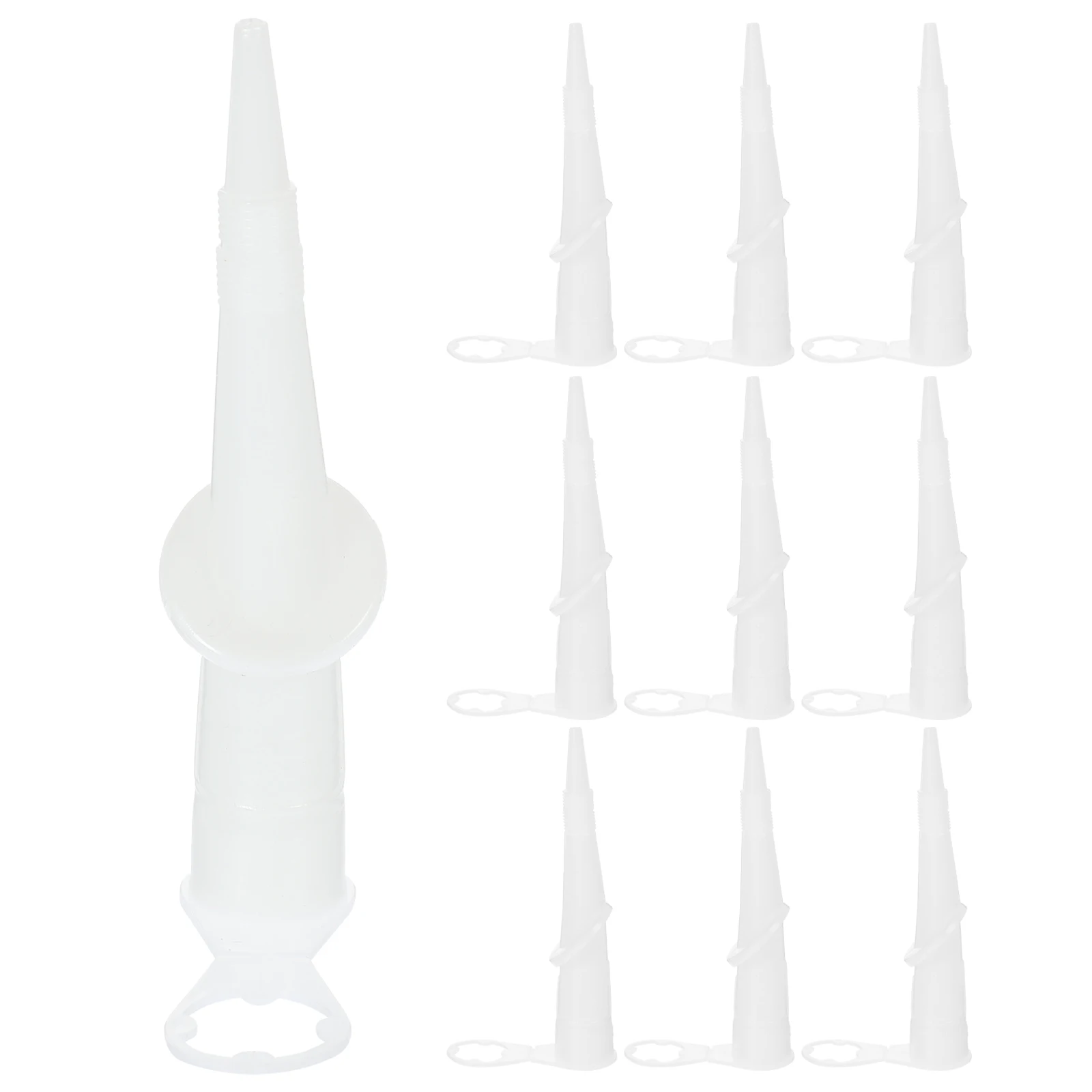 10pcs Rotating Nozzle Tips Flexible Grout Tool Caulk Sealant Glass Glue Coating Home Renovation Accessories Angle Portable
10pcs Rotating Nozzle Tips Flexible Grout Tool Caulk Sealant Glass Glue Coating Home Renovation Accessories Angle Portable
