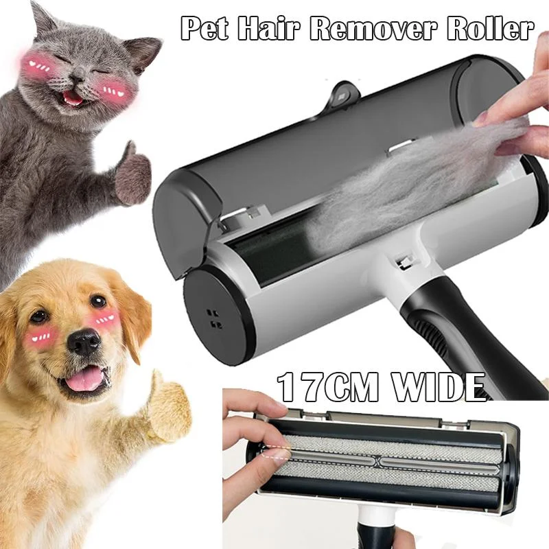 Pet Hair Remover Roller - Dog & Cat Fur Remover with Self-Cleaning Base - Efficient Animal Hair Removal Tool - Perfect for Furni
Pet Hair Remover Roller - Dog & Cat Fur Remover with Self-Cleaning Base - Efficient Animal Hair Removal Tool - Perfect for Furni