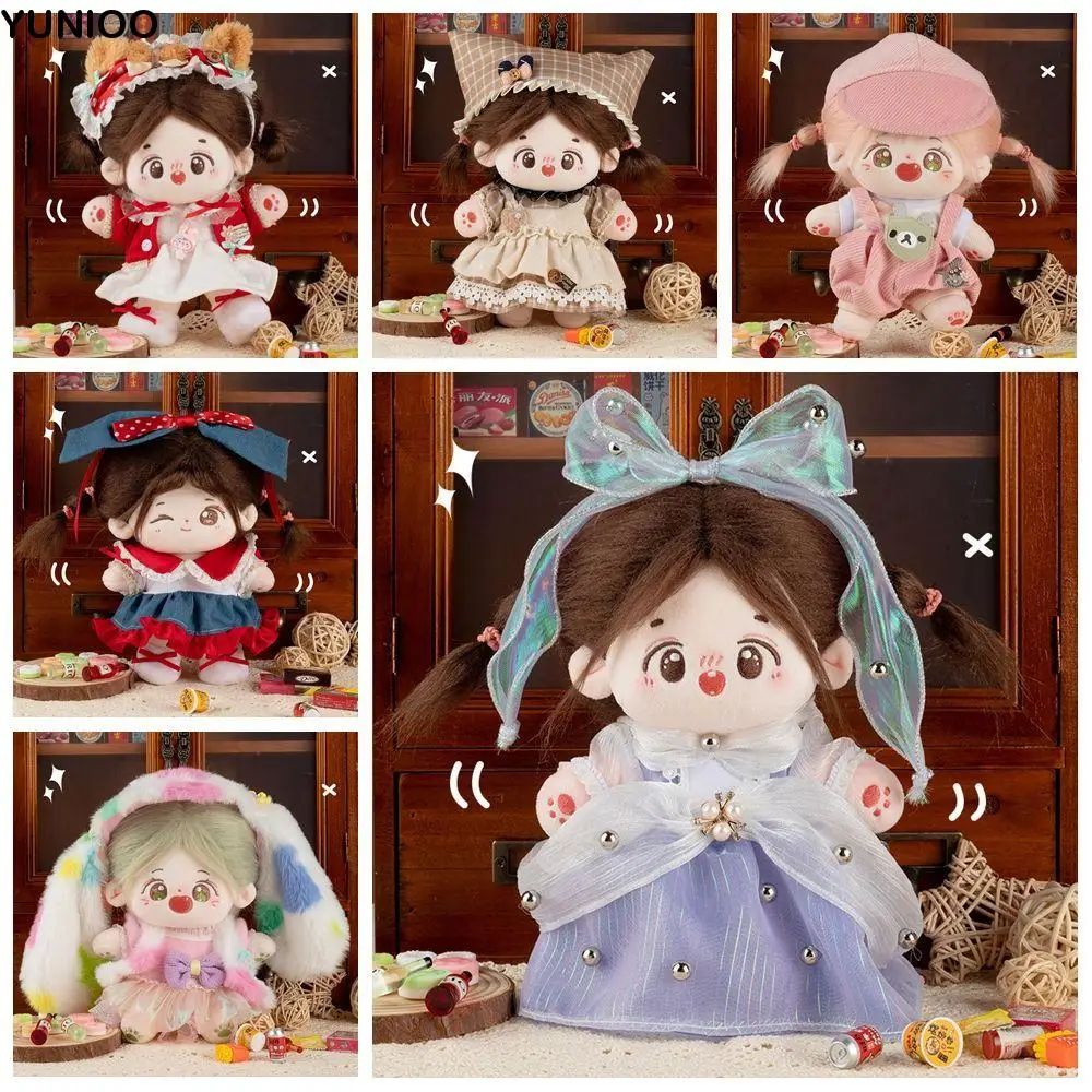Bow 20cm Cotton Doll Clothes Lovely Colorful Idol Dolls Cartoon Pattern Skirt Kawaii Cute Cotton Plush Dolls Skirt Friends Gifts
Bow 20cm Cotton Doll Clothes Lovely Colorful Idol Dolls Cartoon Pattern Skirt Kawaii Cute Cotton Plush Dolls Skirt Friends Gifts