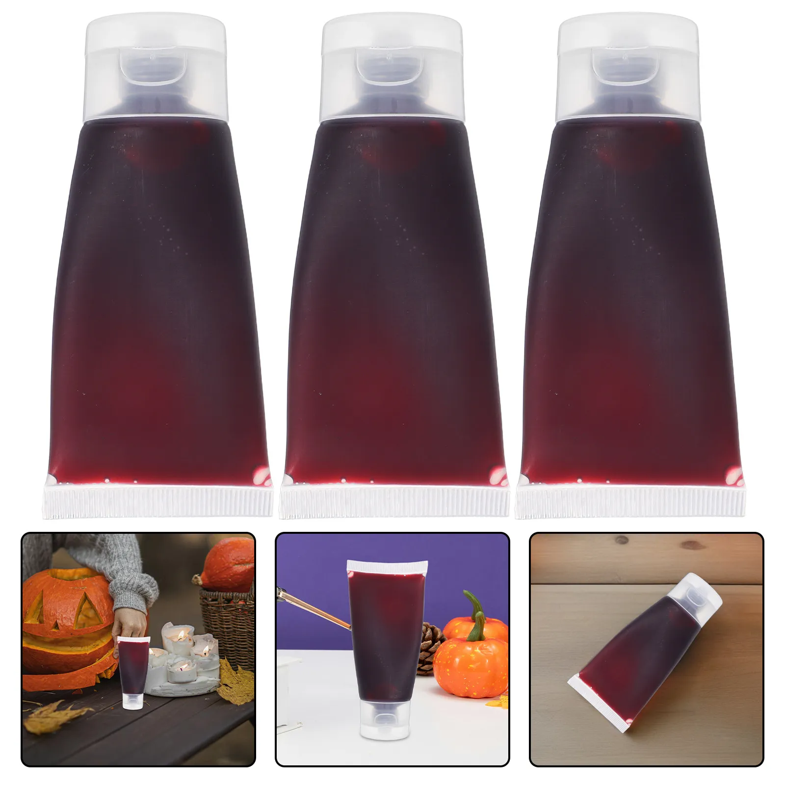 Набор из 3-х флаконов (30 мл) реалистичной моющейся искусственной крови для Хэллоуина, косплея, розыгрышей. Густая, безопасная для кожи и одежды.
Набор из 3-х флаконов (30 мл) реалистичной моющейся искусственной крови для Хэллоуина, косплея, розыгрышей. Густая, безопасная для кожи и одежды.