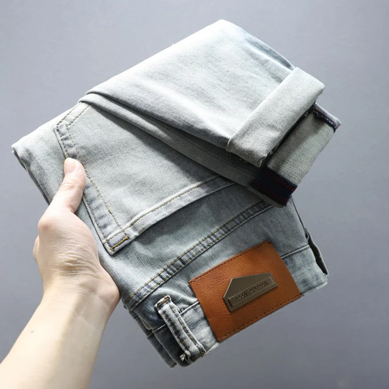 Fashion 2025 New Year's New Men's Jeans Light Luxury Rhinestone Print Trendy Street Style Cool Stretch Long Pants
Fashion 2025 New Year's New Men's Jeans Light Luxury Rhinestone Print Trendy Street Style Cool Stretch Long Pants