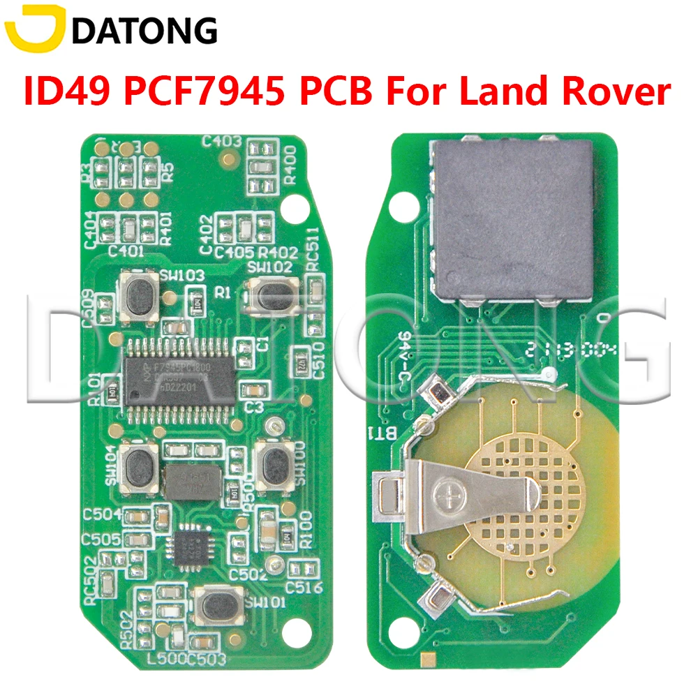 Datong World ID49 PCF7945 315 433MHz Car Key PCB Board For Land Rover Evoque Freelander Discovery4